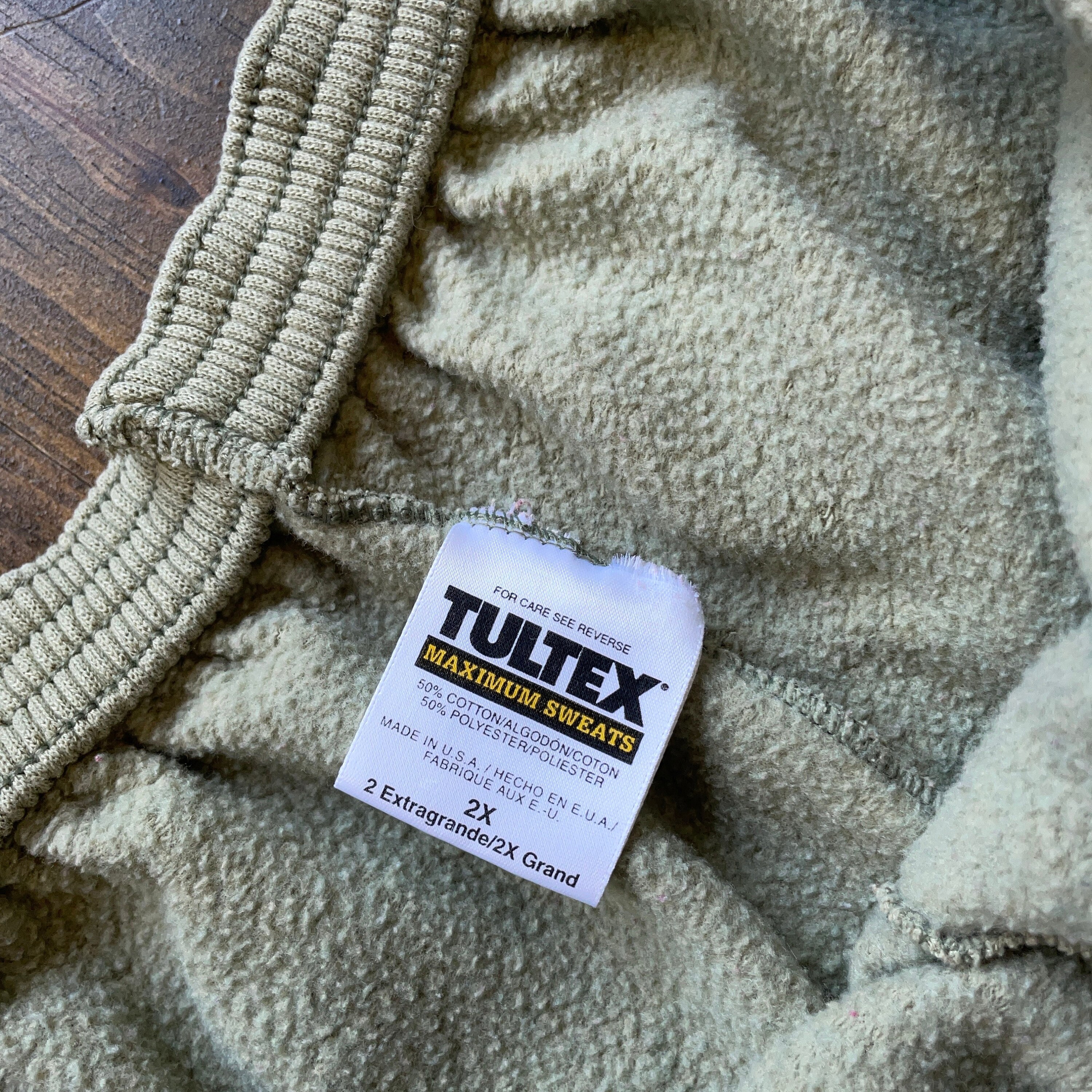 Vintage 1990s Tultex Blank Sweatpants / Made in USA / Size