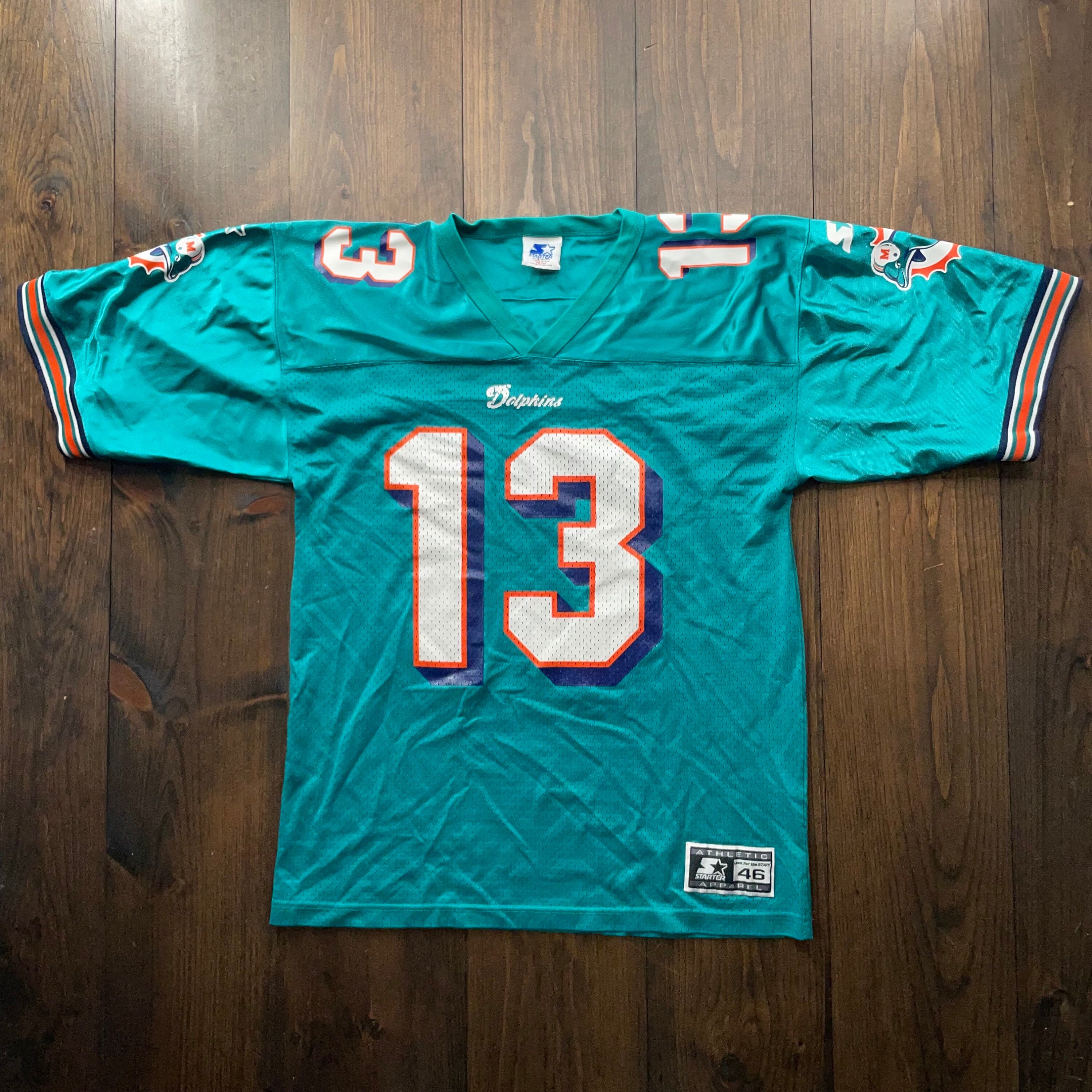 Vintage 1990s Miami Dolphins Dan Marino #13 Starter NFL American