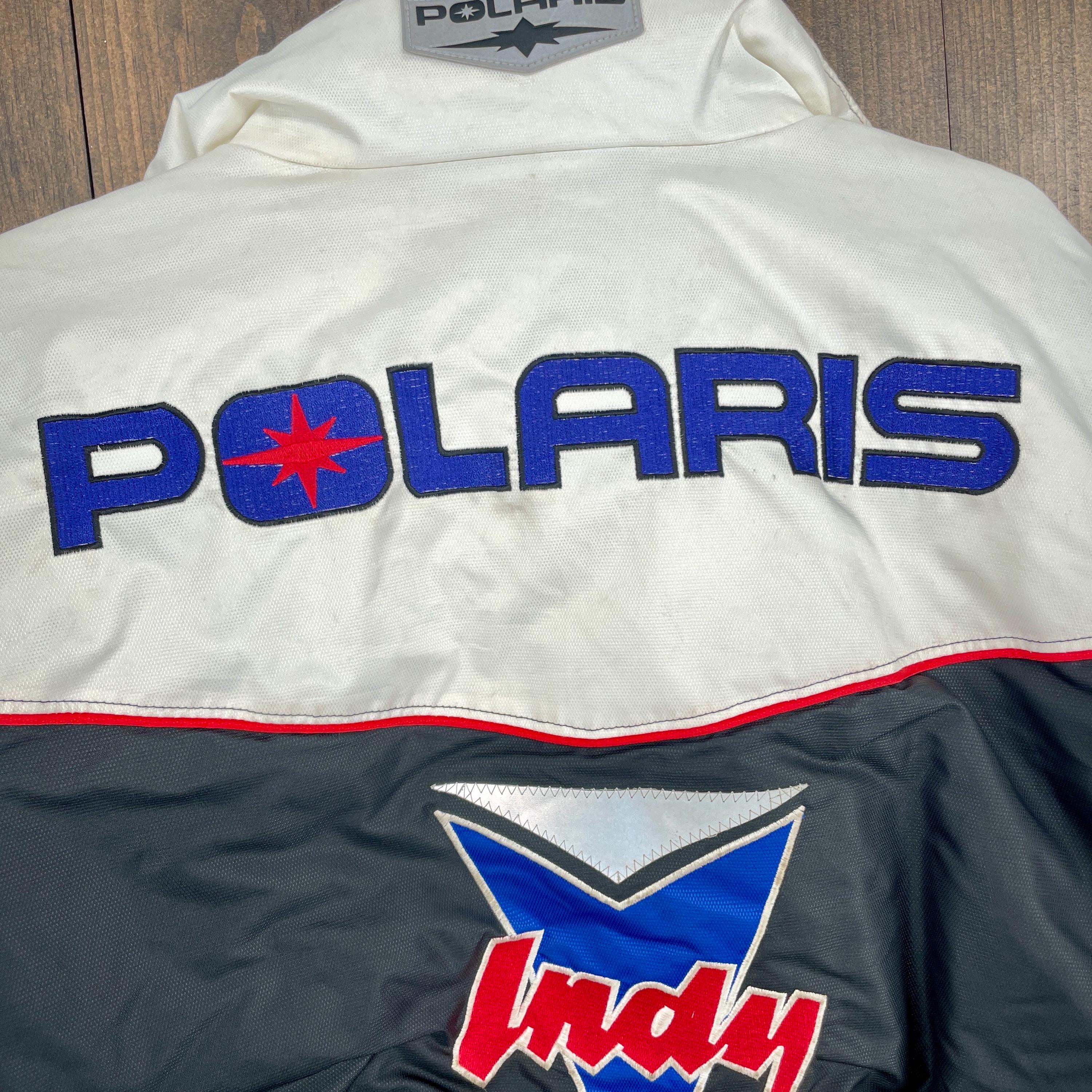 Vintage 1990s Polaris Indy Racing Snowmobile Insulated Bomber 