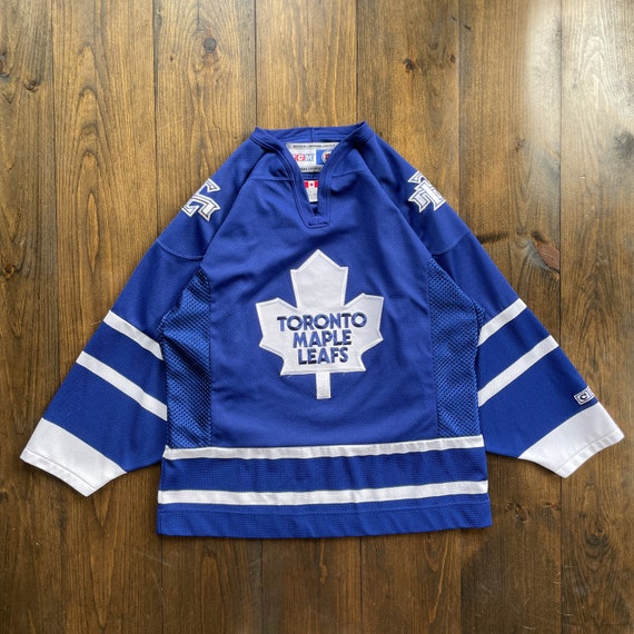 Vintage 90s NHL Toronto Maple Leafs CCM Maska Jersey Size XXL Made in  Canada