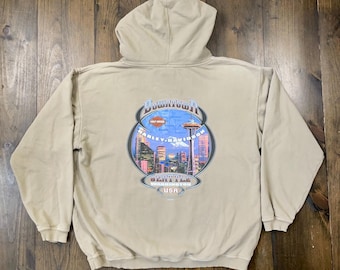 トップス 00's Harley-Davidson cafe print sweat Harley Davidson – Retrospective Store