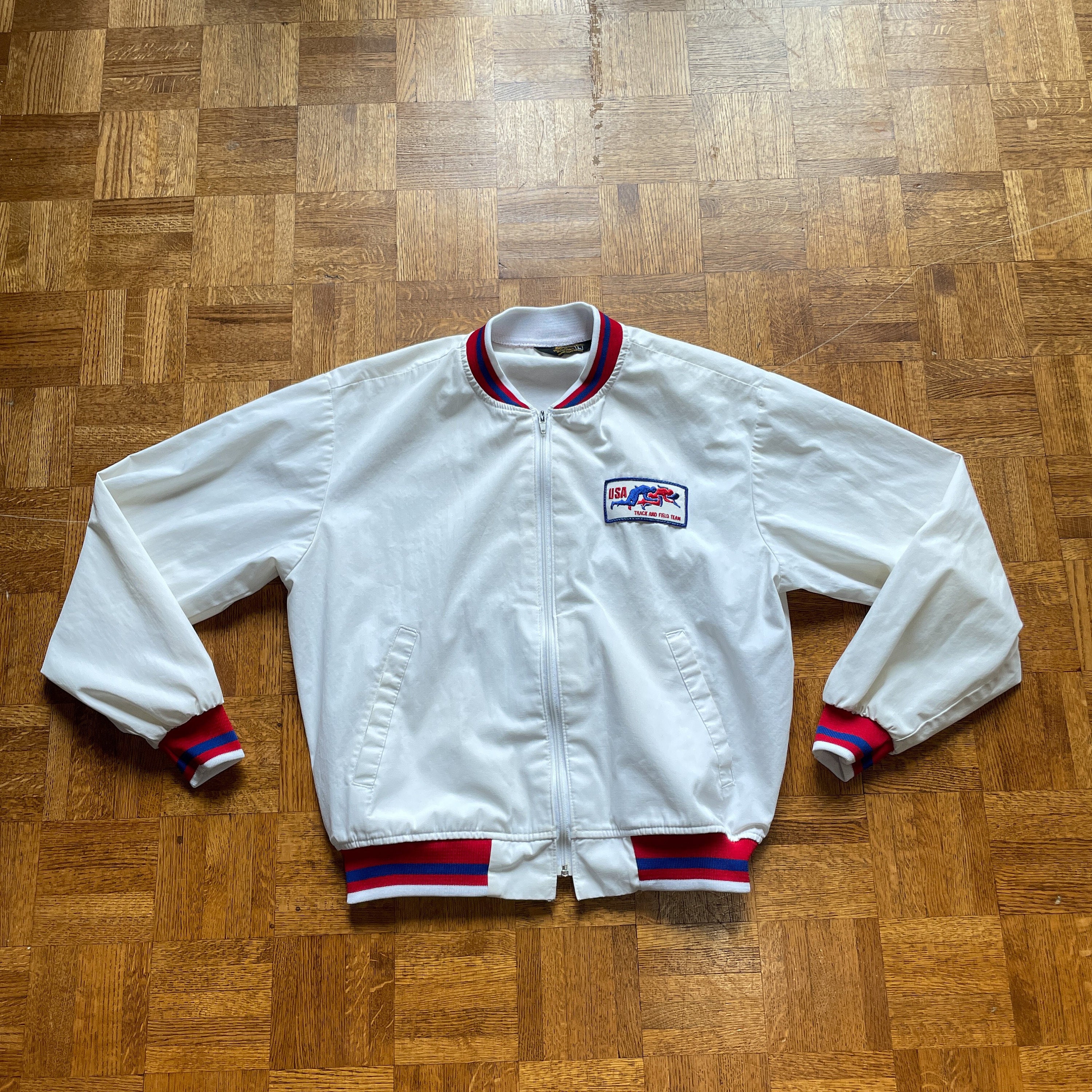 Vintage 1980s USA Track and Field Sports Athletic Olympics