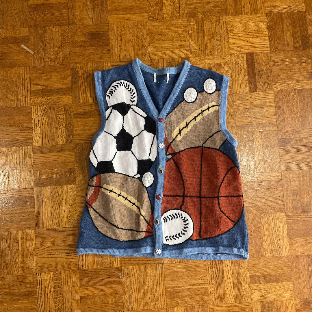 Vintage Sports Balls Tennis Basketball Football Soccer Etsy