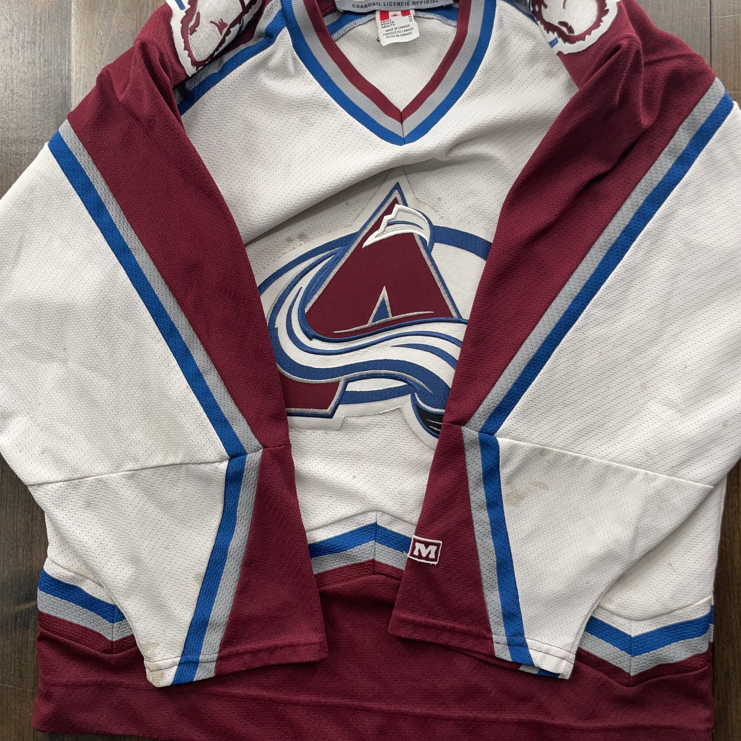 Maillot Hockey Buffalo Stars CCM Vintage Made In Canada - Taille L - Occasion