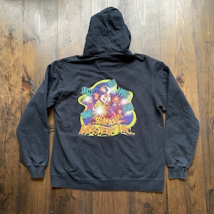 Vintage Scooby Doo Cartoon Animated TV Show Hoodie Sweatshirt / size Large