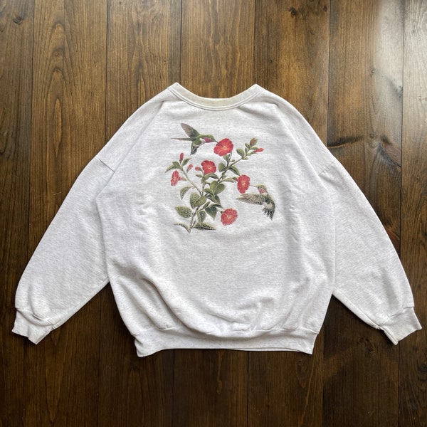 Vintage Rose Petal Unisex Sweatshirt