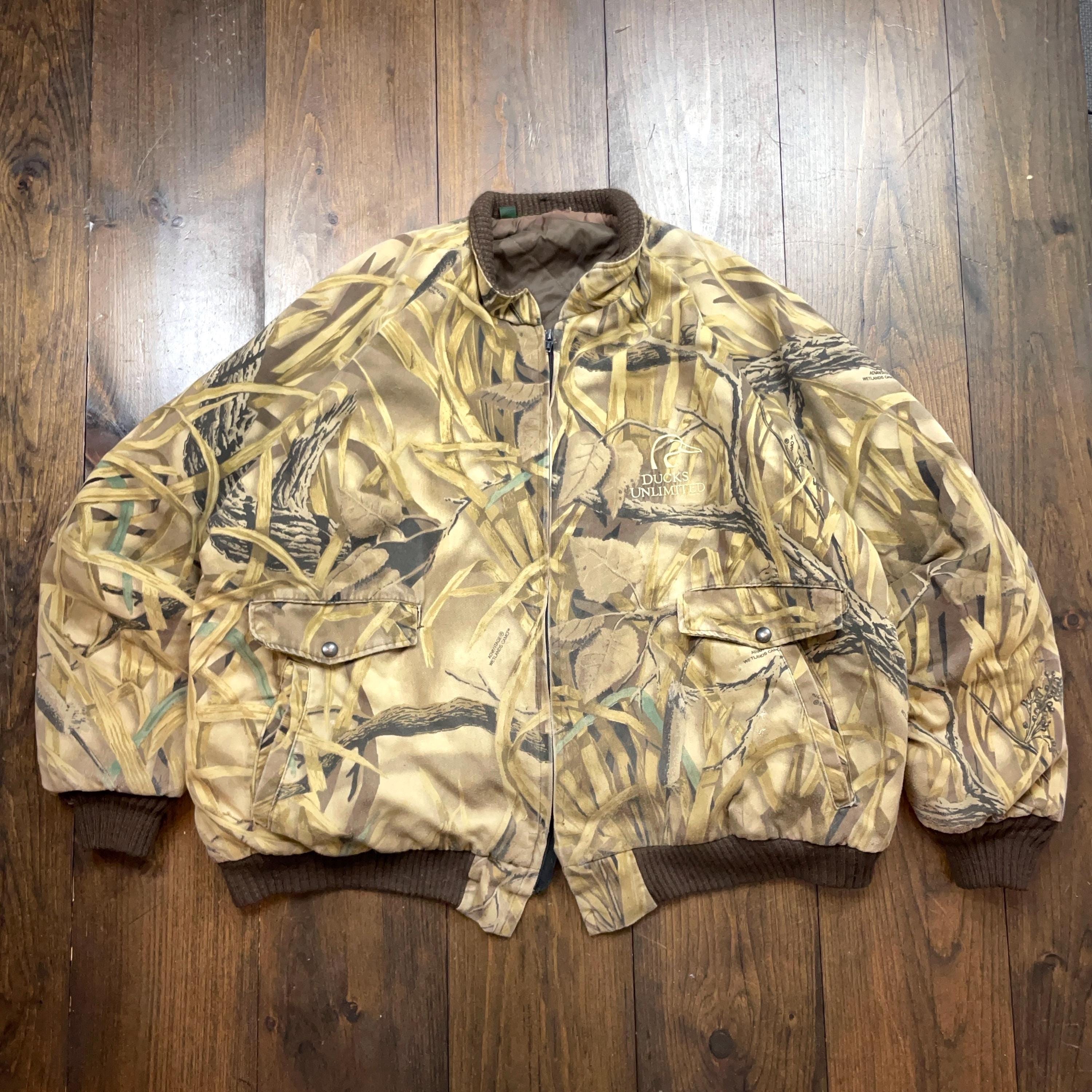Vintage 1990s Camo Ducks Unlimited Advantage Wetlands Camouflage