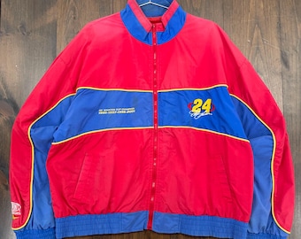 Vintage 90s Dupont Racing Bomber Jacket, Hendrick Motorsports (XL