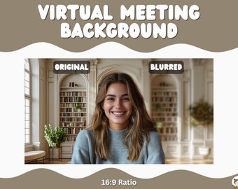 Zoom Background Office Background Home Office Virtual Meeting Background Desktop background Zoom background Home office Bookshelf background