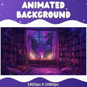 Vtuber Animated Background Christmas Holiday Twitch Fantasy Stream Overlay Vtuber Holiday Background Streaming Vtuber Twitch Christmas Snow