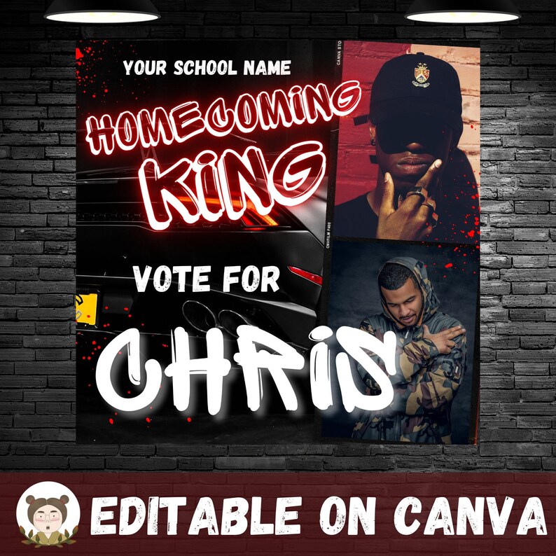Vote King Flyer Campaign Flyer Class Campaign Flyer Election