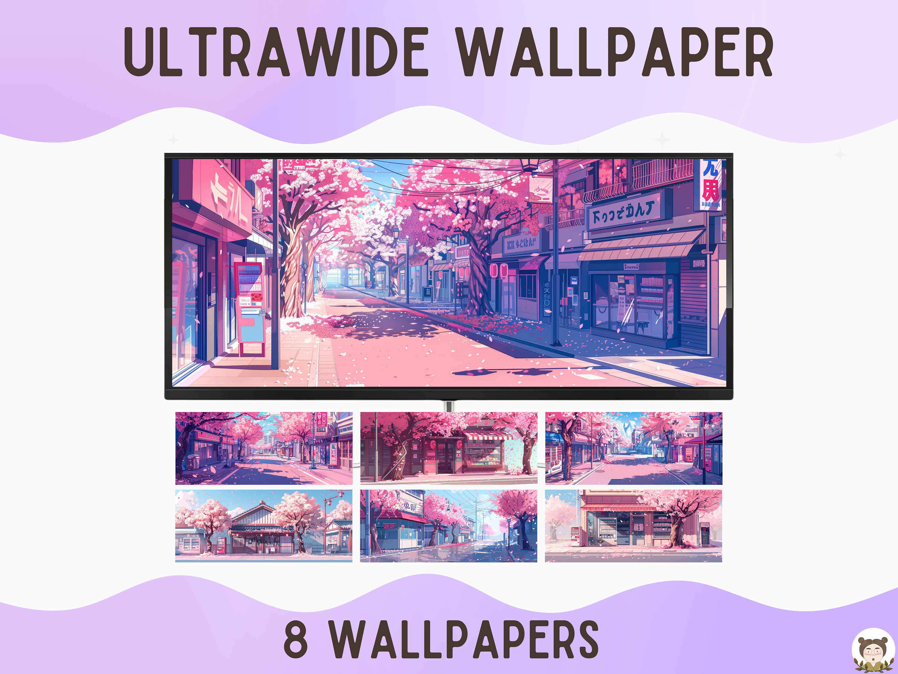 Pink Ultra Wide Wallpaper Japanese Ultrawide Wallpaper