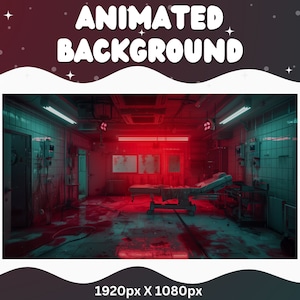 Vtuber Halloween Animated Background halloween stream overlay animated background Horror Room Creepy Vtuber Background for Streaming Haunted