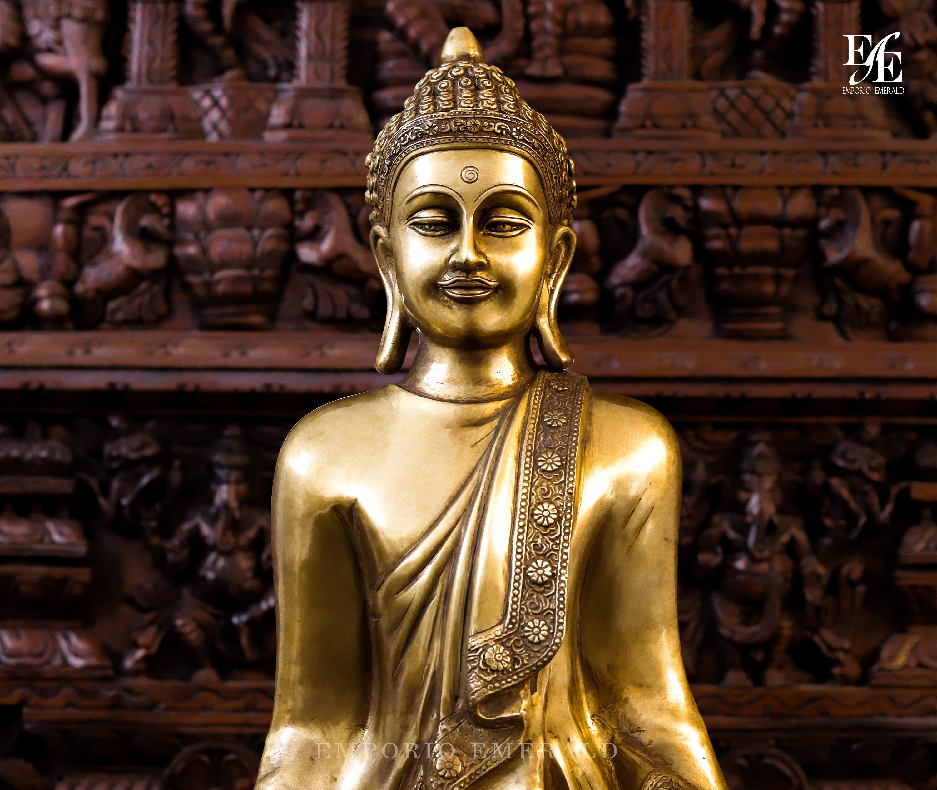 Buddha Statue Standing Buddha Sculpture Indoor Outdoor Big Etsy