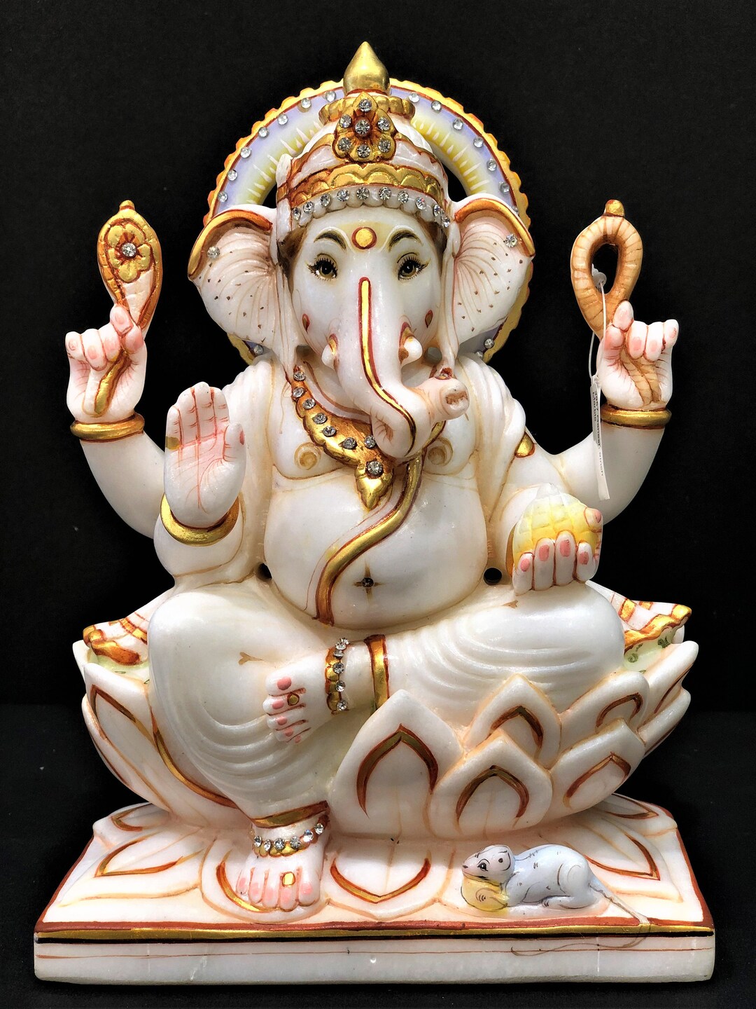 9 Lord Ganesha Ganesh Statue Indoor Outdoor Marble Etsy