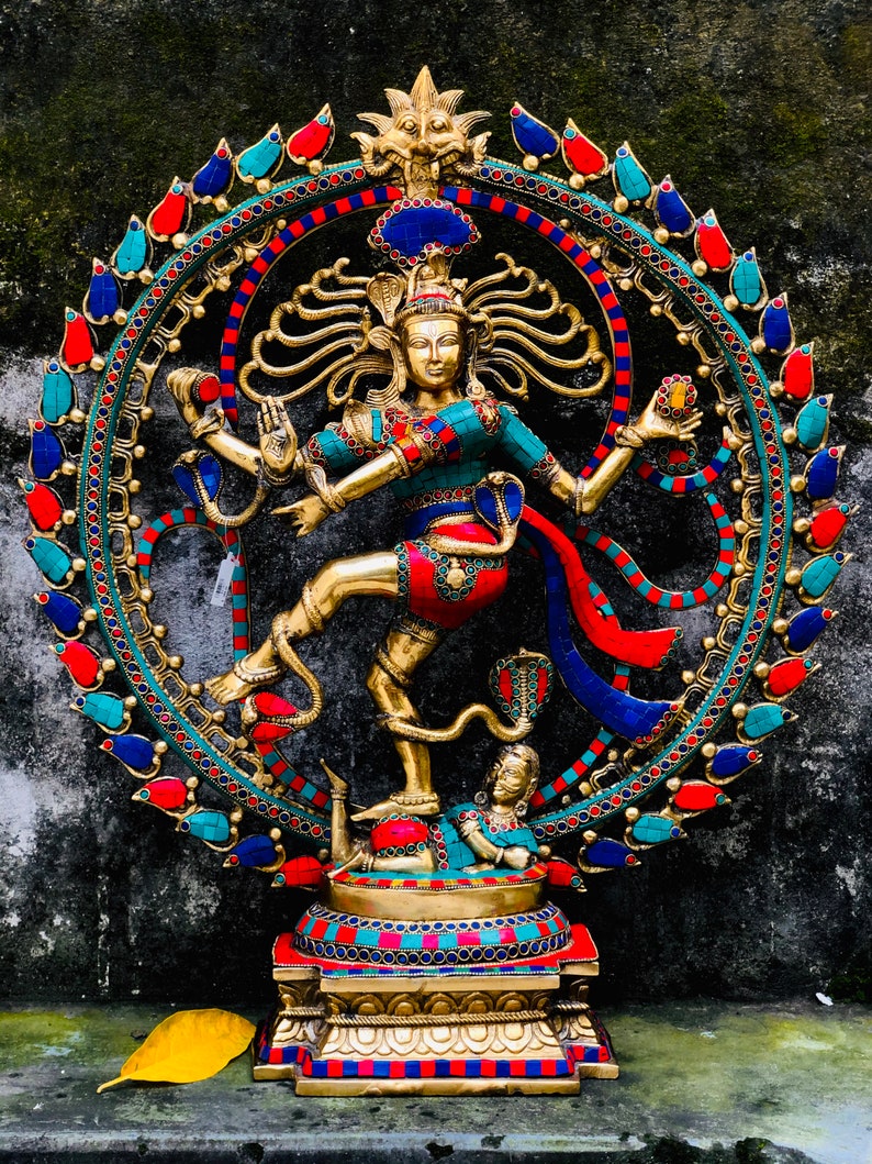 25 handmade dancing Shiva Natraj statue Indoor outdoor image 0