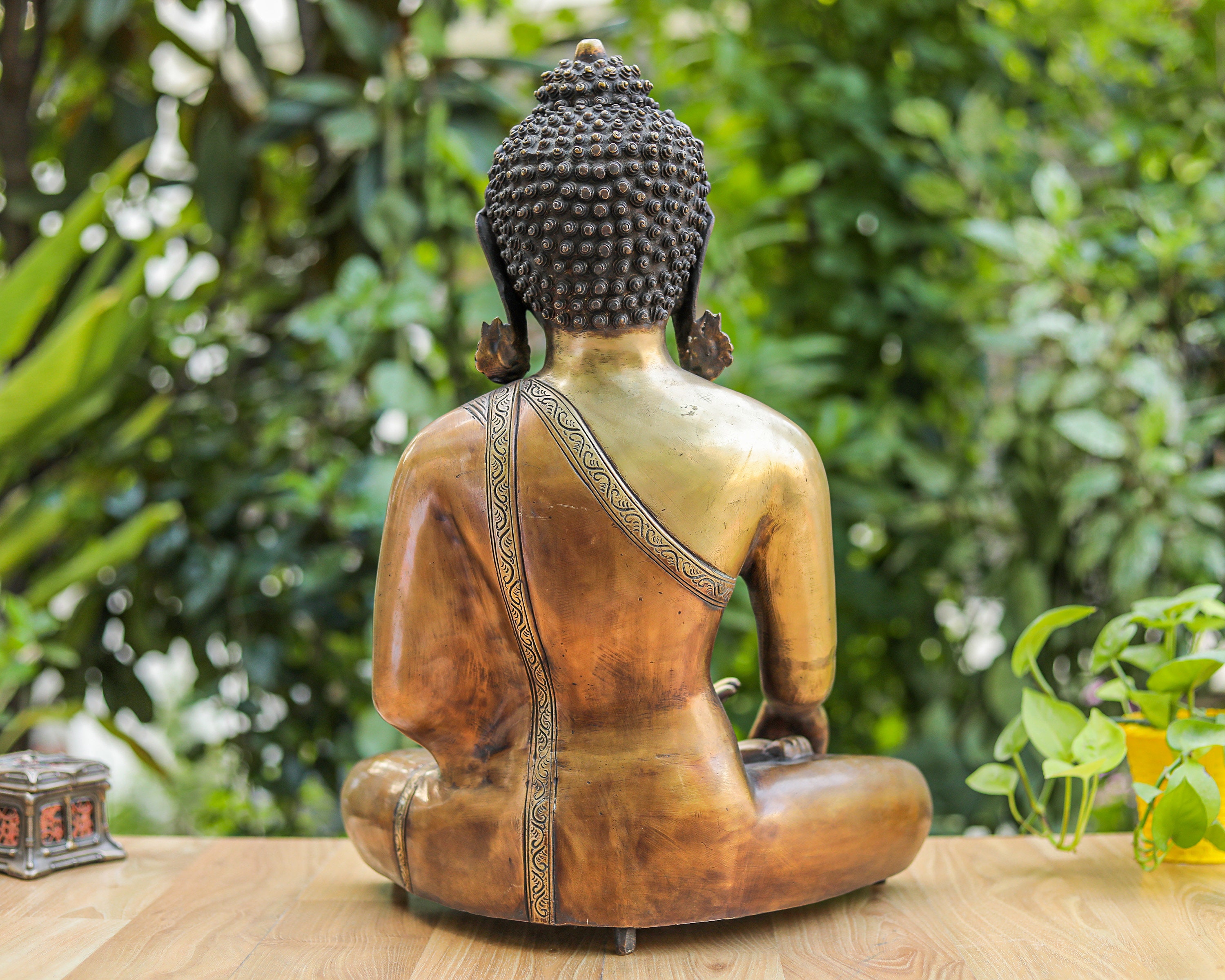 50cm Buddha calling the earth Buddha old buddha statue Etsy