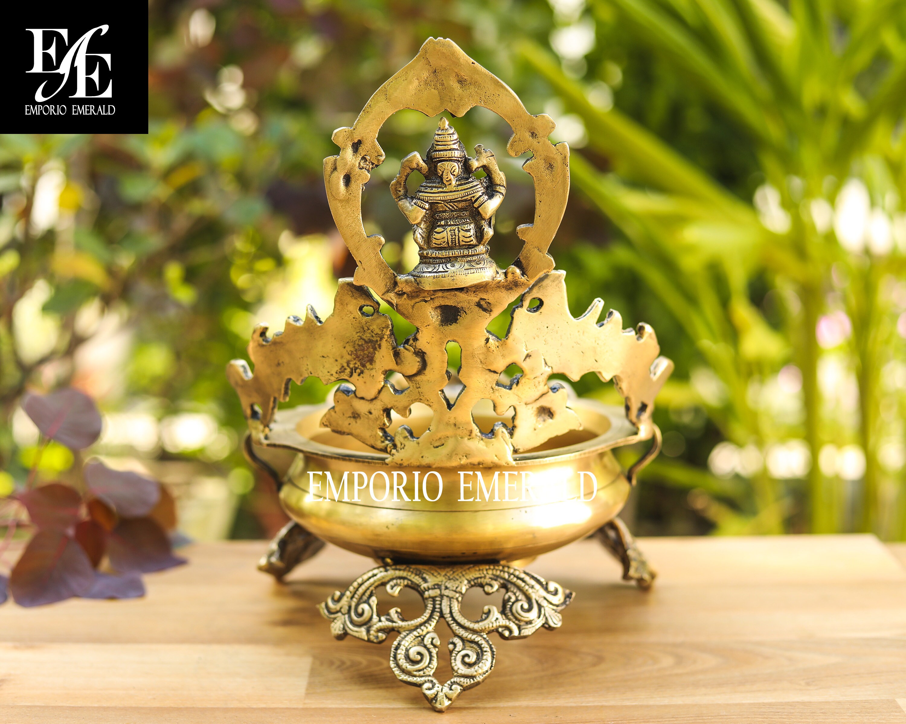 Brass Ganesha Uruli for Floating Flowers and Candles Etsy