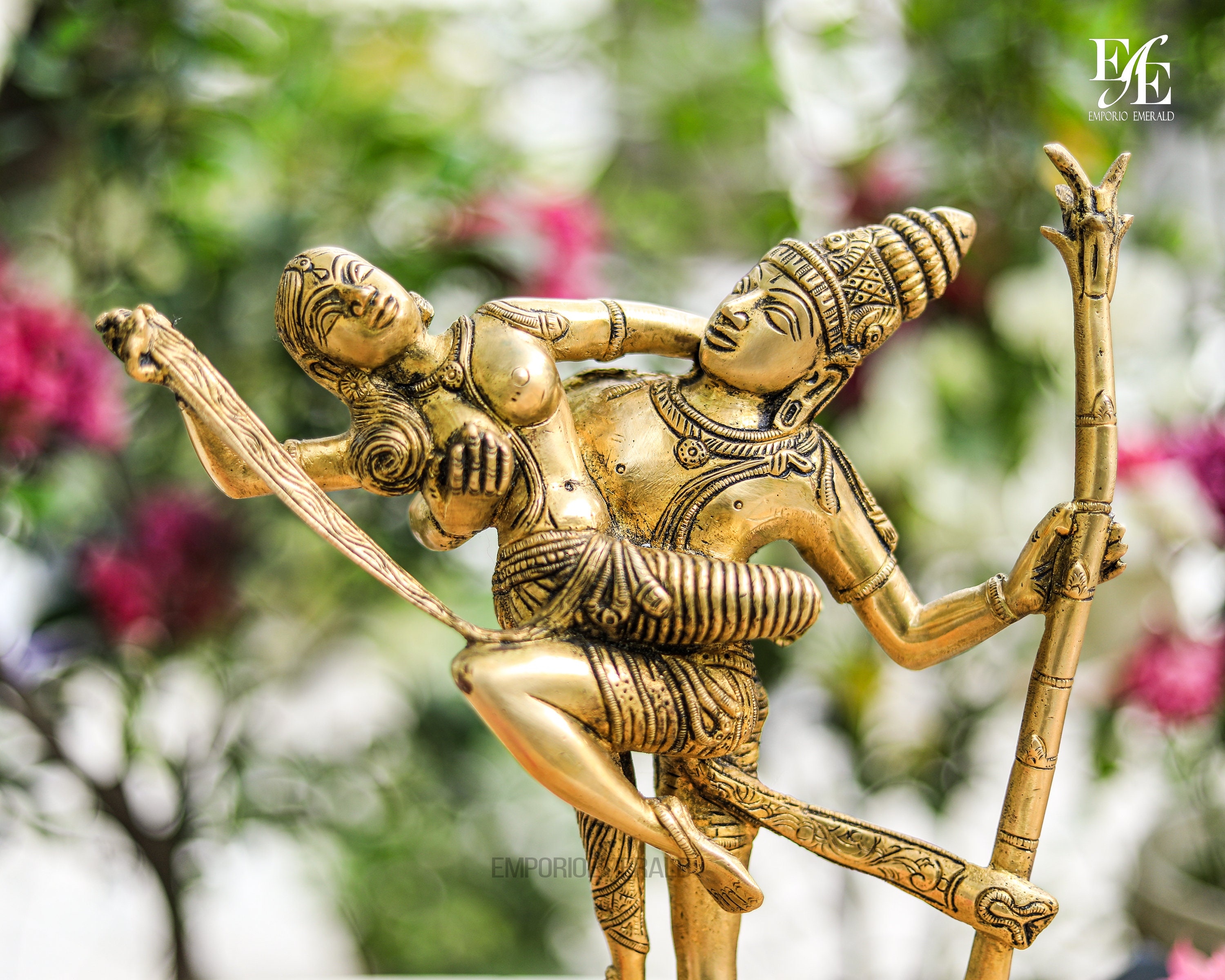 33 cm Shiva Parvati statue shiv parvati outdoor statues yoga Etsy