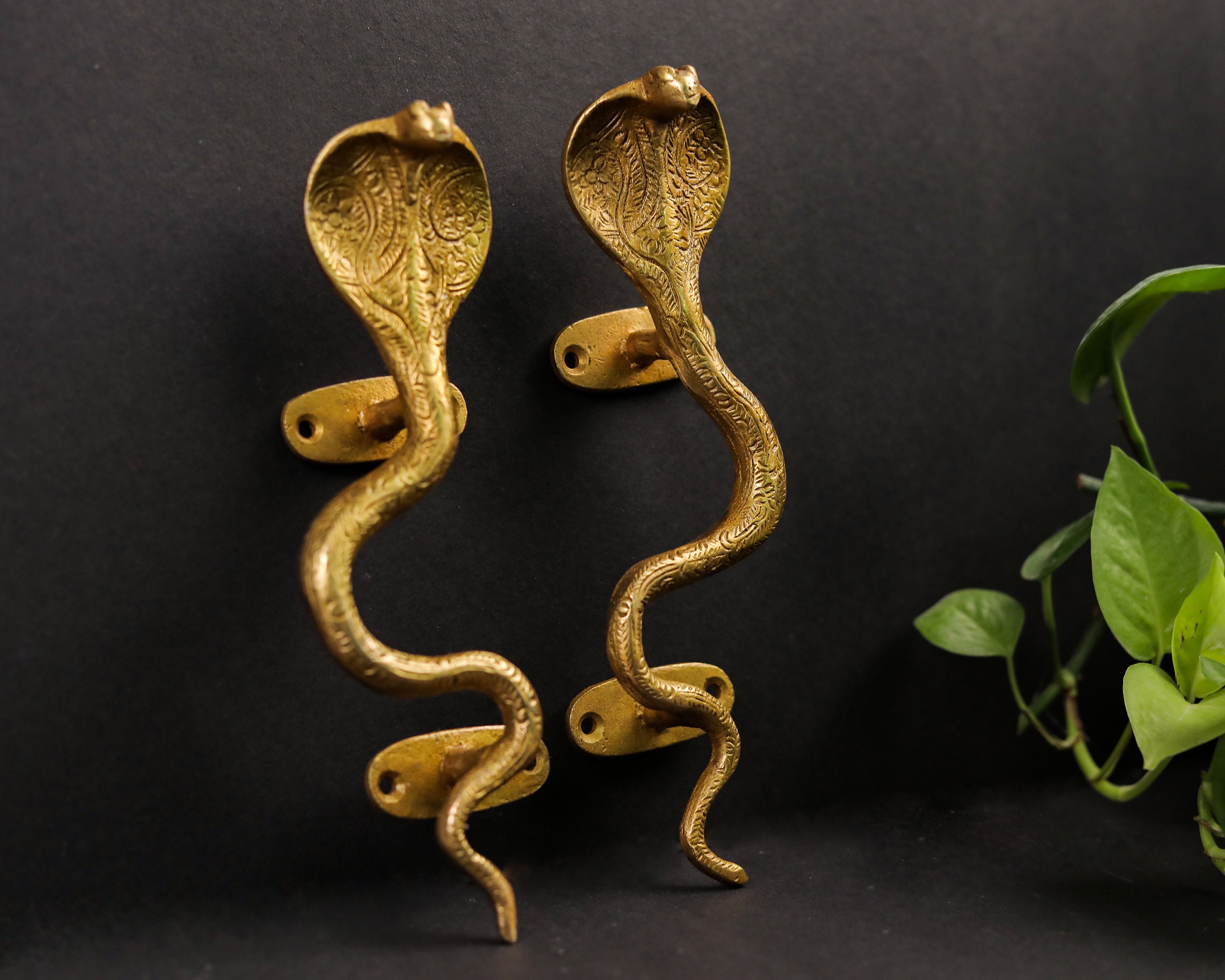 Snake Door Handle Animals Home Accessories Door Pull Handle Etsy