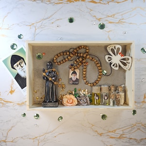 Saint Charbel Statue Box