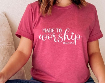 Worship shirt | Etsy España