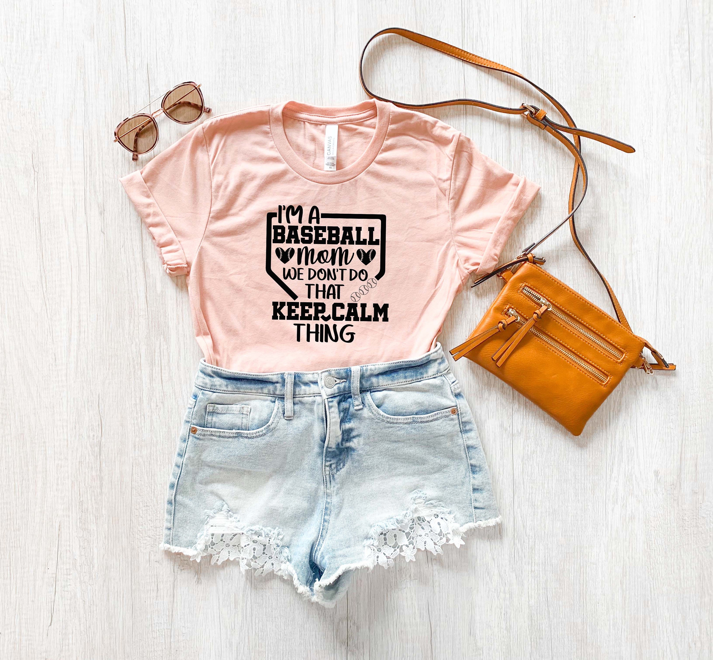 Discover Baseball Shirt ,Im A Baseball Mom We Dont Do That Keep Calm Thing Shirt,  Baseball Lover Gift, Baseball Player, Gift For Baseball Fans