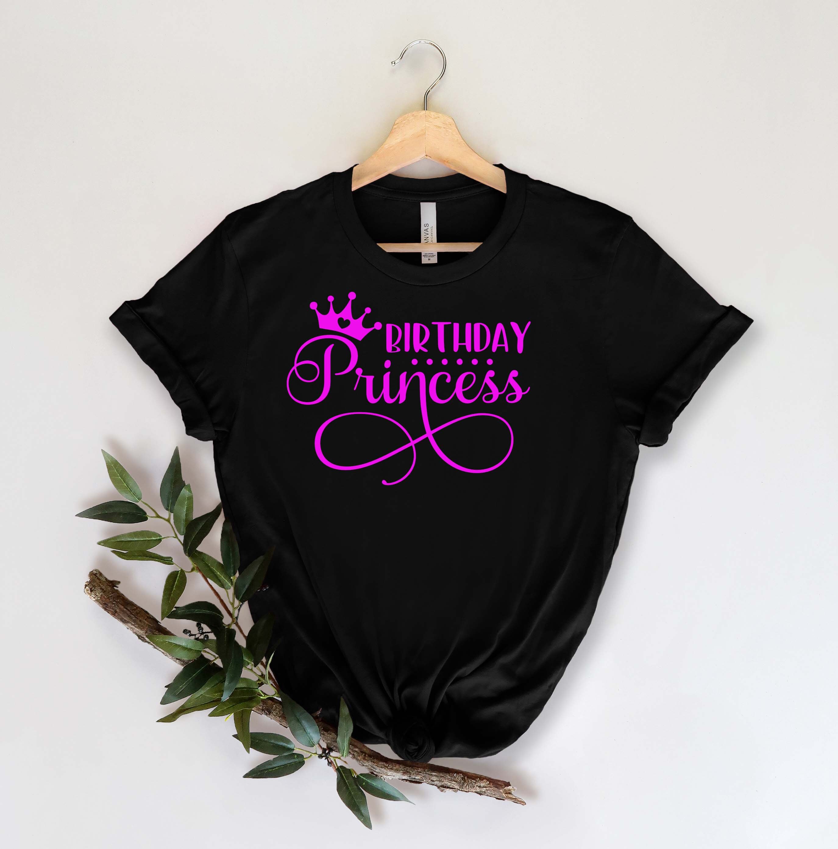 Birthday Princess Shirt Girl Shirt Birthday Party Tshirt Etsy