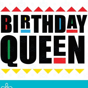 Birthday Queen, Birthday Squad, Fête des années 90 SVG, Png, Jpg, Pdf, Imprimable, Numérique, Téléchargement instantané