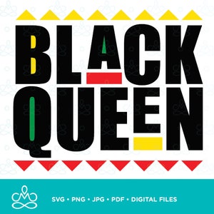 Black Queen, Martin SVG, Png, Jpg, Pdf, Printable, Digital, Instant Download