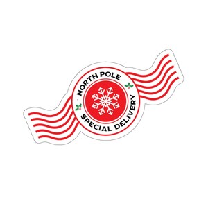 North Pole, Christmas Sticker