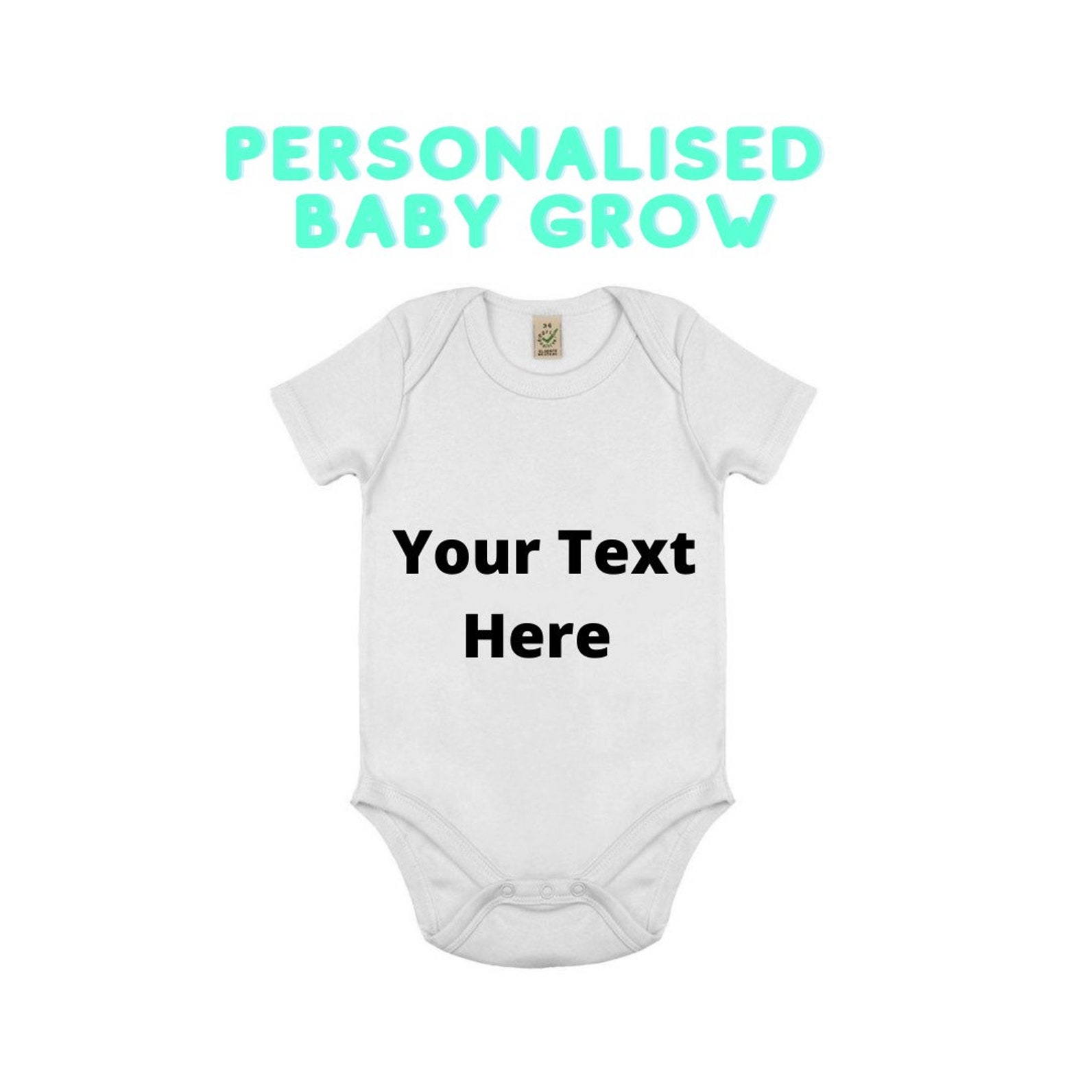 Personalised Baby Grows New Baby Baby Shower Baby Gifts Etsy