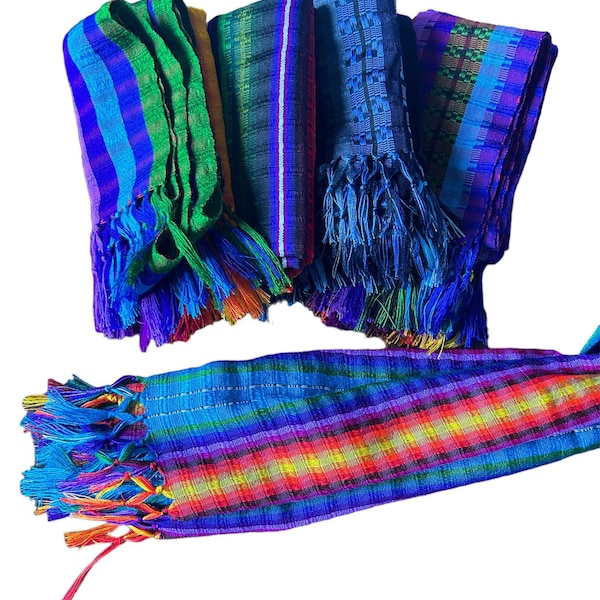 Guatemalan handwoven shawls