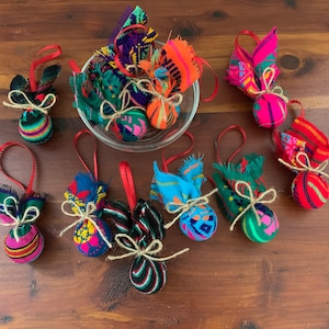 Mexican Cambaya Fiesta Ornaments Cinco de Mayo, Día de Los muertos, Christmas