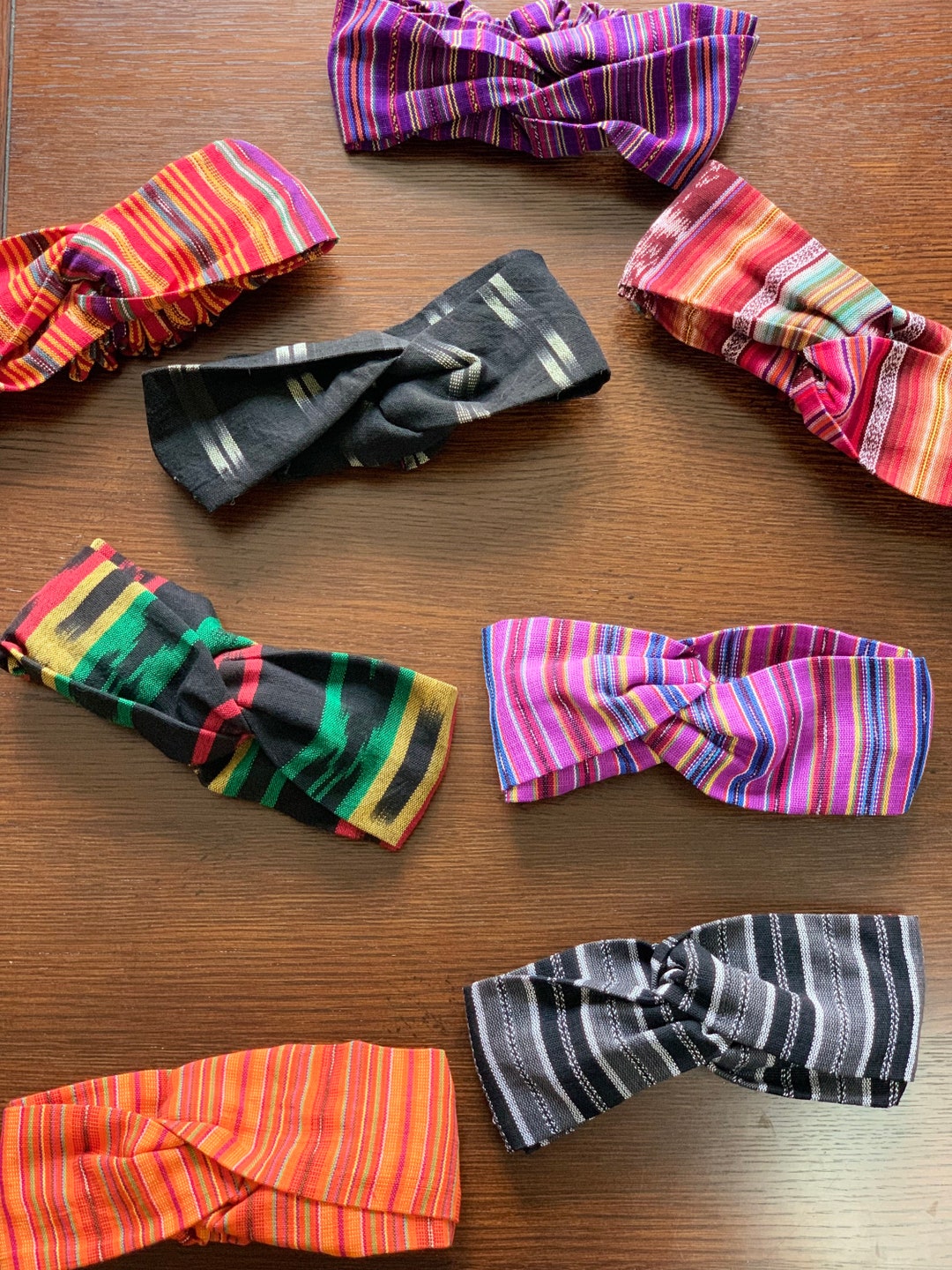 Guatemalan Turban Style Headbands - Etsy