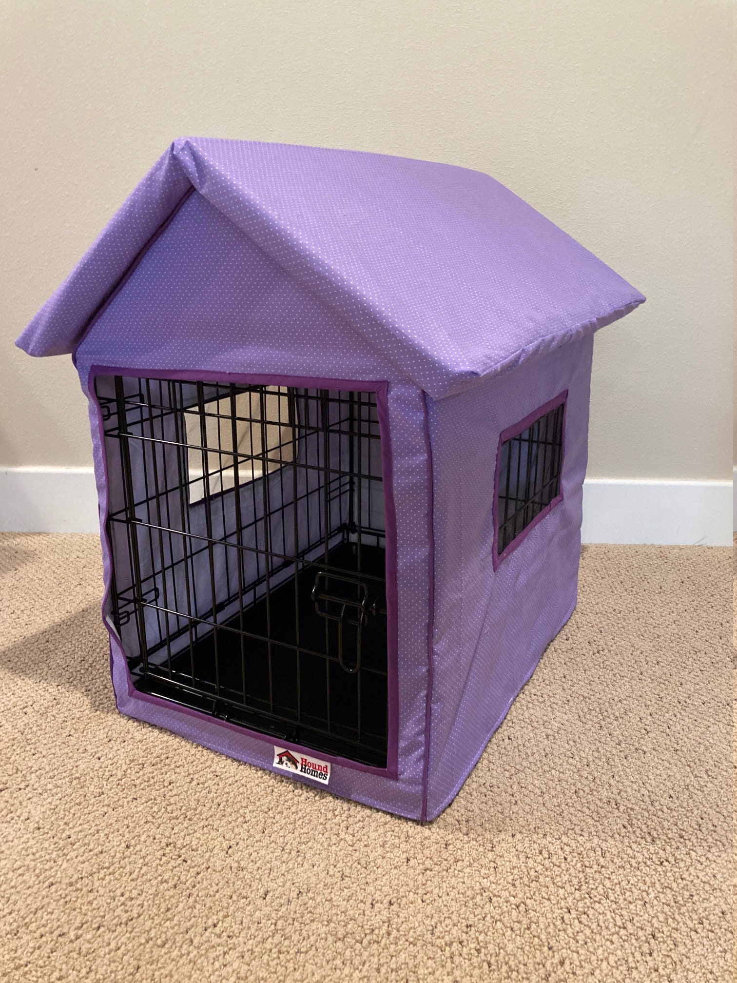 Elegant Dog Crate Cover in Fun Fabrics Choose from several Etsy