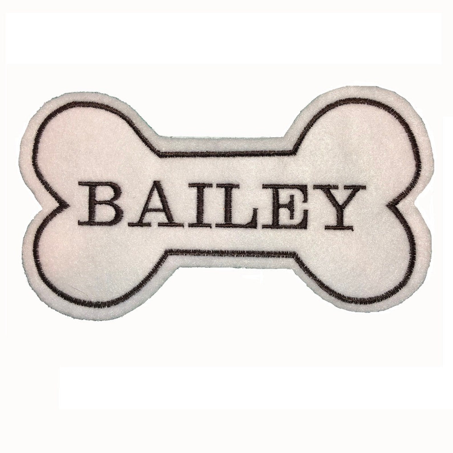 Personalized Dog Name Tag Patch Etsy