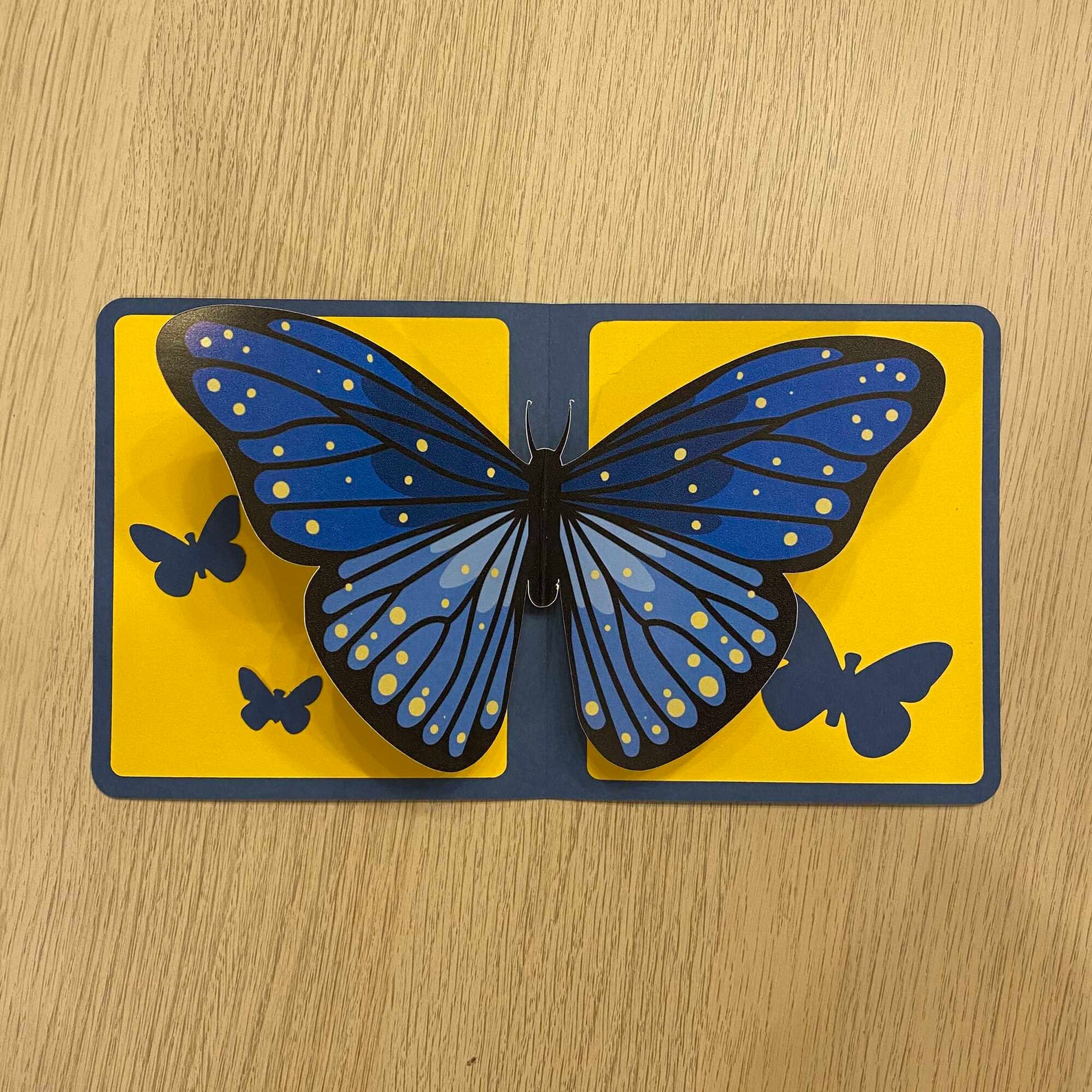 Pop-up Card Template Print and Cut Butterfly Bundle - Etsy