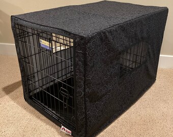 Dog Crate Cover - Choose from Several Stylish Fabrics -  Hound Homes™