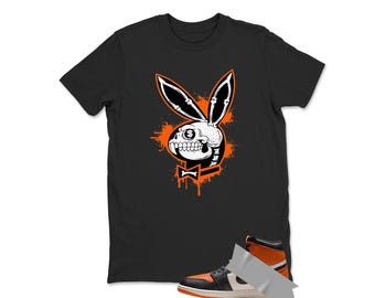 1 Shattered Backboard 2025 Orange Black White Sail Starfish T Shirt Match Playskull , Shirt To Match Jordan 1 Shattered Backboard