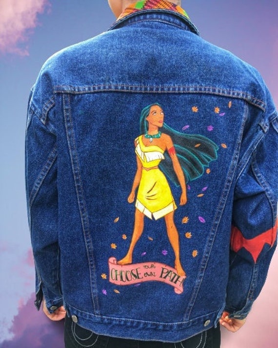 pocahontas denim jacket