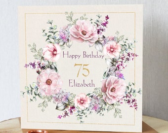 GORGEOUS GLITTER COATED HAT & HANDBAG 75 TODAY 75TH BIRTHDAY GREETING CARD GORGEOUS GLITTER COATED HAT & HANDBAG 75 TODAY 75TH BIRTHDAY GREETING CARD
