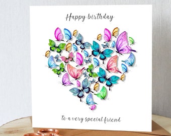Special Friend Card Etsy