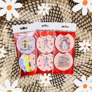 Car coaster, set of 2, car accessories