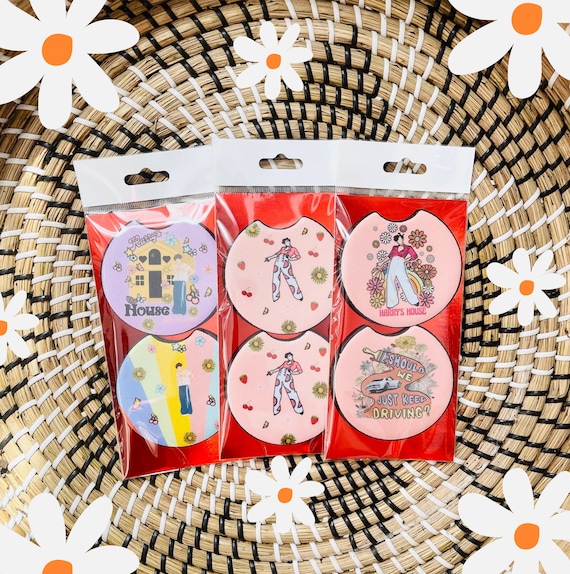 Car coaster, set of 2, car accessories