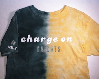 Dyed college t-shirts