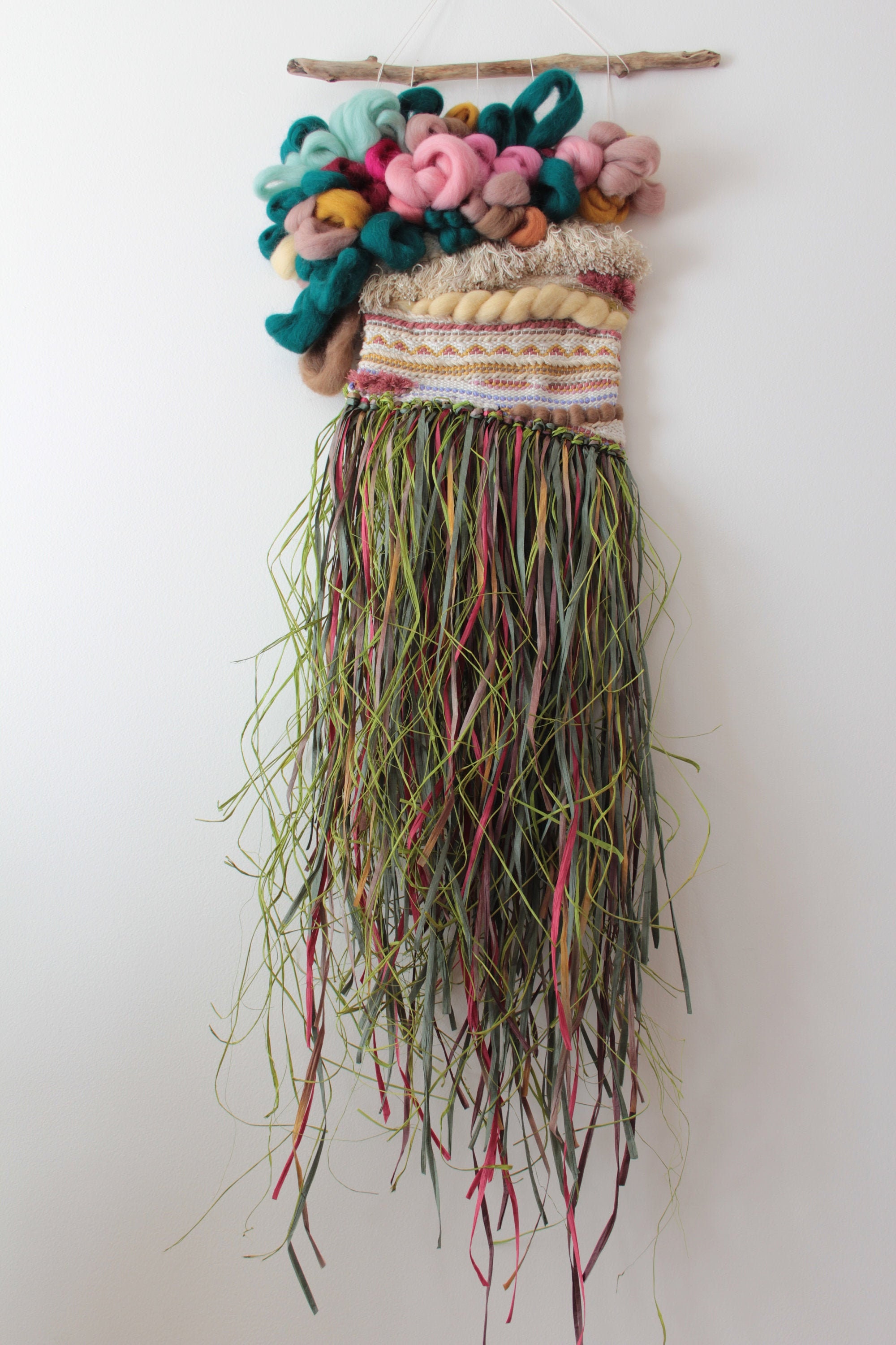 Tissage Mural Spring Blossom