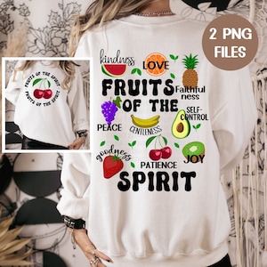 Christian Png, Fruits Of The Spirit Png, Sublimation Transfer, Christian Sublimation Digital File, Png Clipart, Bible Verse Png, Cricut