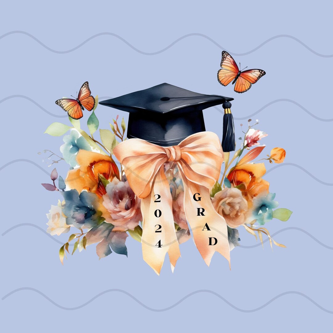 Graduation 2024 Png, I Did It 2024 Png, Graduation Gift for Her