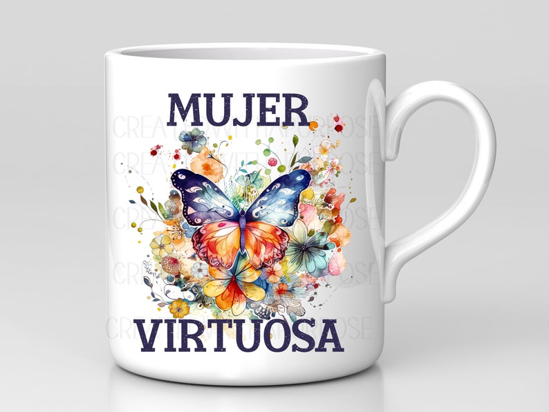 Mujer Virtuosa Png Sublimacion, Png Cristianos, Christian Png, Butterfly and Flowers Png, Frases Cristianas, Virtuous Women, Watermark Png image 2